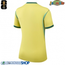 Maglie da calcio Brasile Prima Maglia Femminile Mondiali 2026  Manica Corta